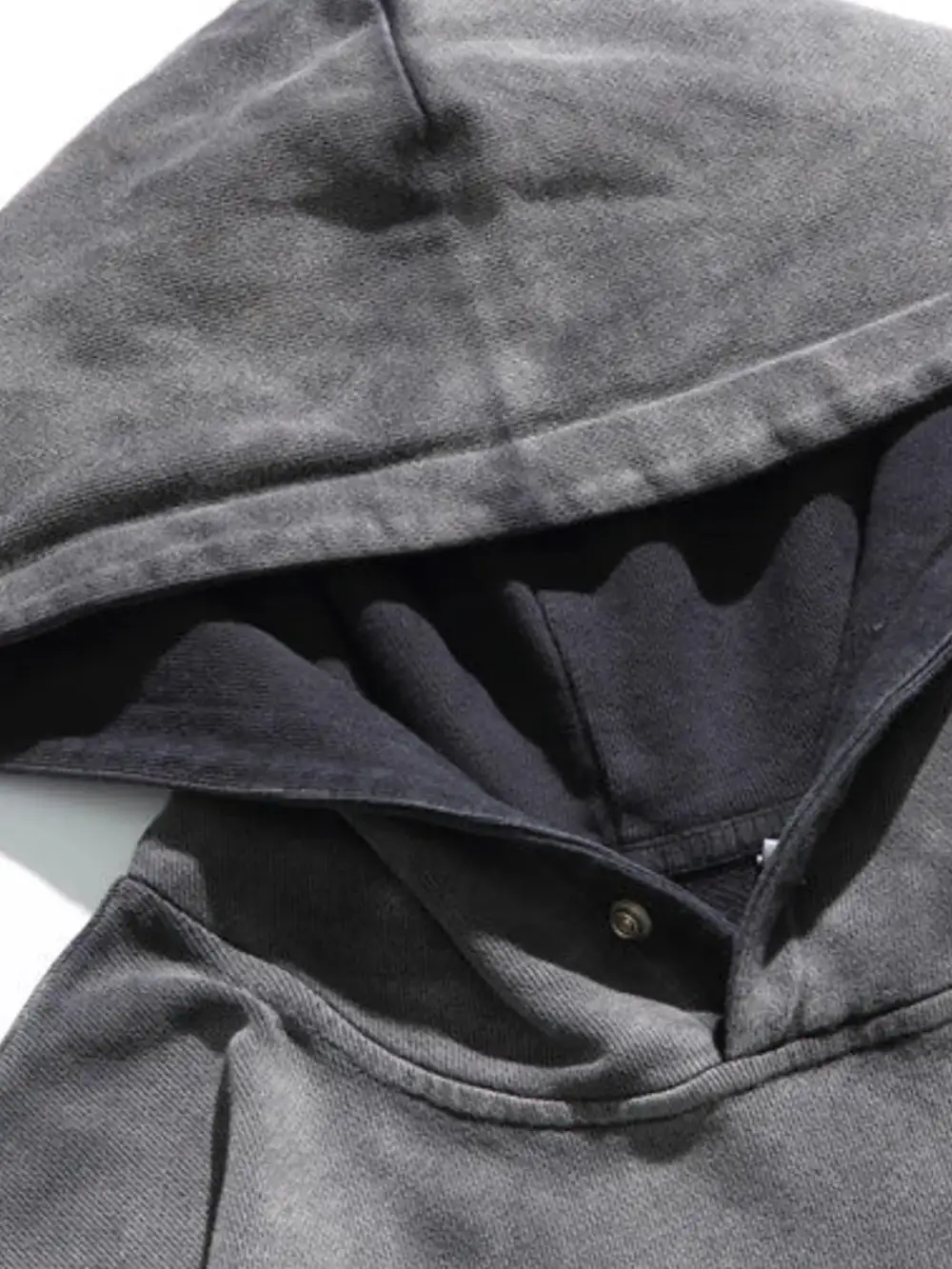 Abstract Print Gradation Wash Hoodie