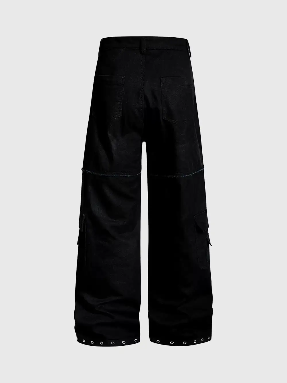 Straight-Leg Relaxed Graphic Pants