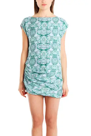 Refined Silk Casual Dress