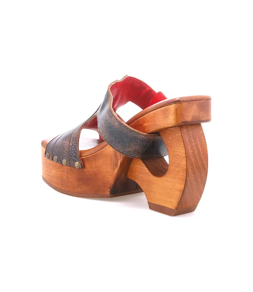 Peep-Toe Buckled Statement Heels