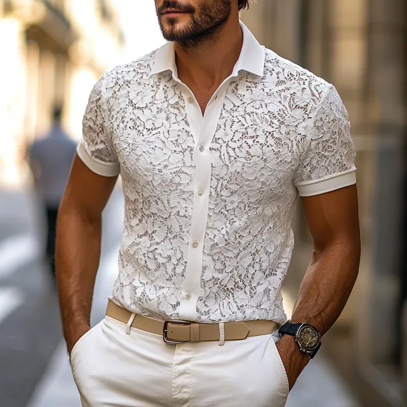 Textured Resort Shirt