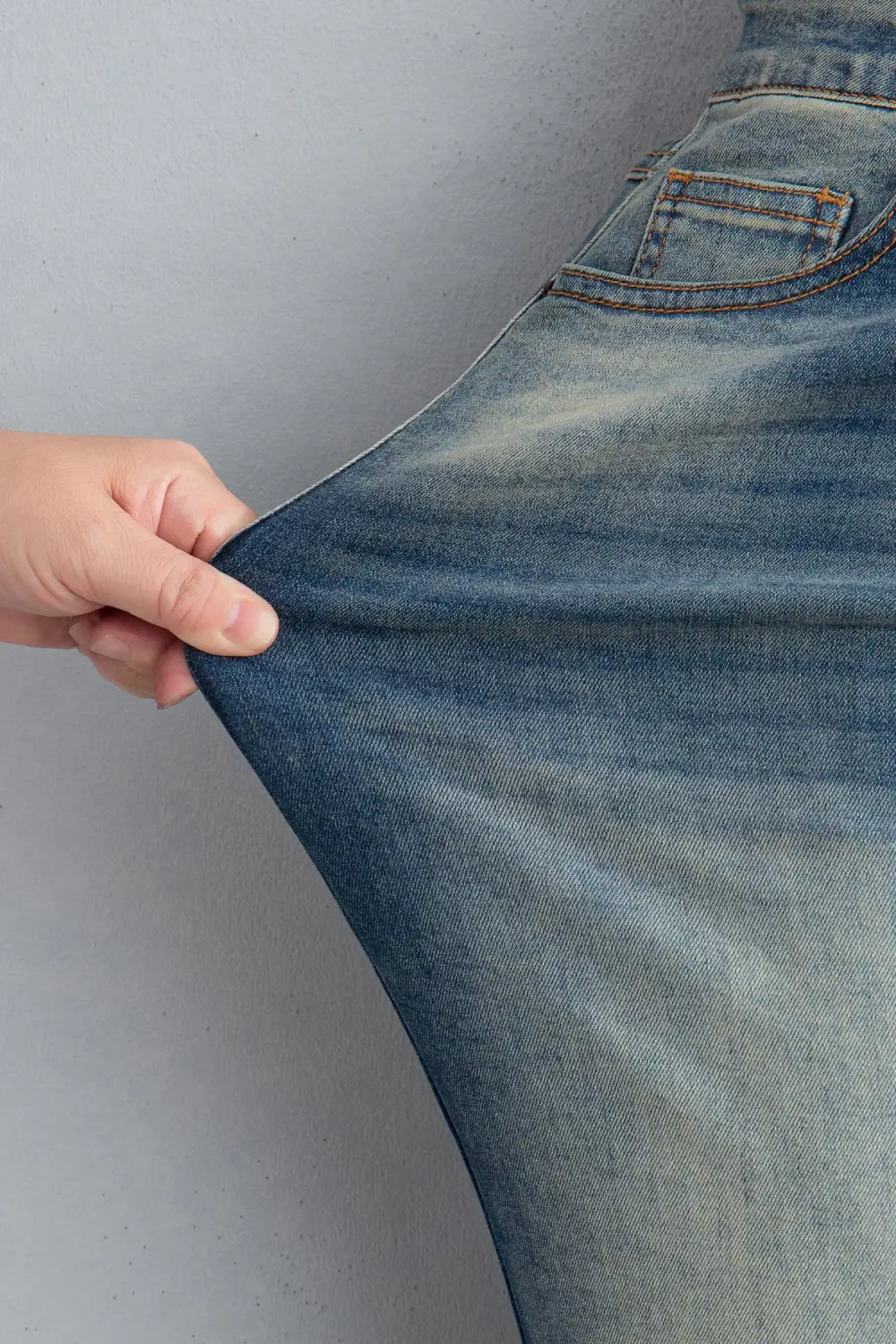 Women's Pocket Detail Flare Leg Jeans