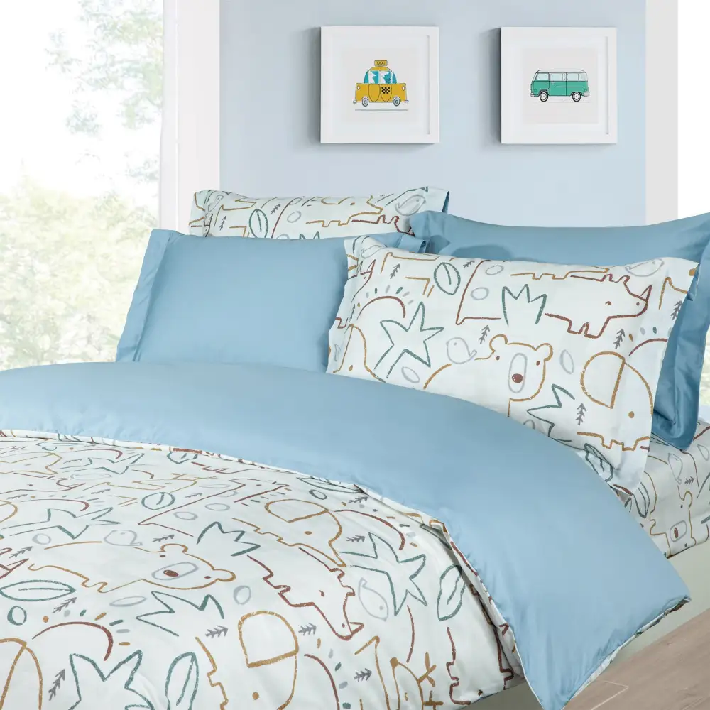 Classic Cotton Woven Coordinated Bedding Collection
