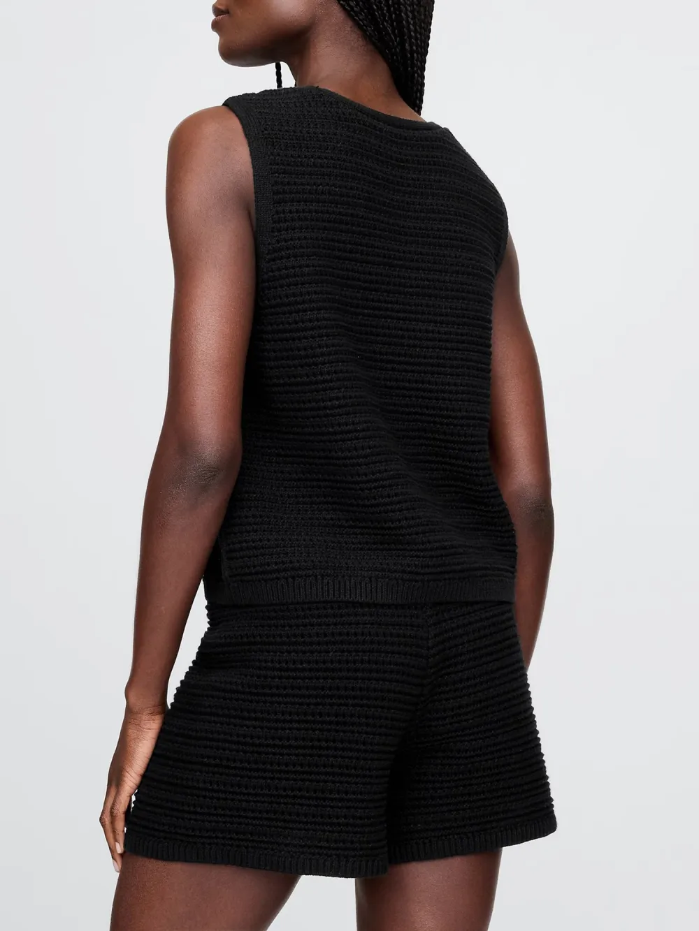 Cotton V-Neck Vest