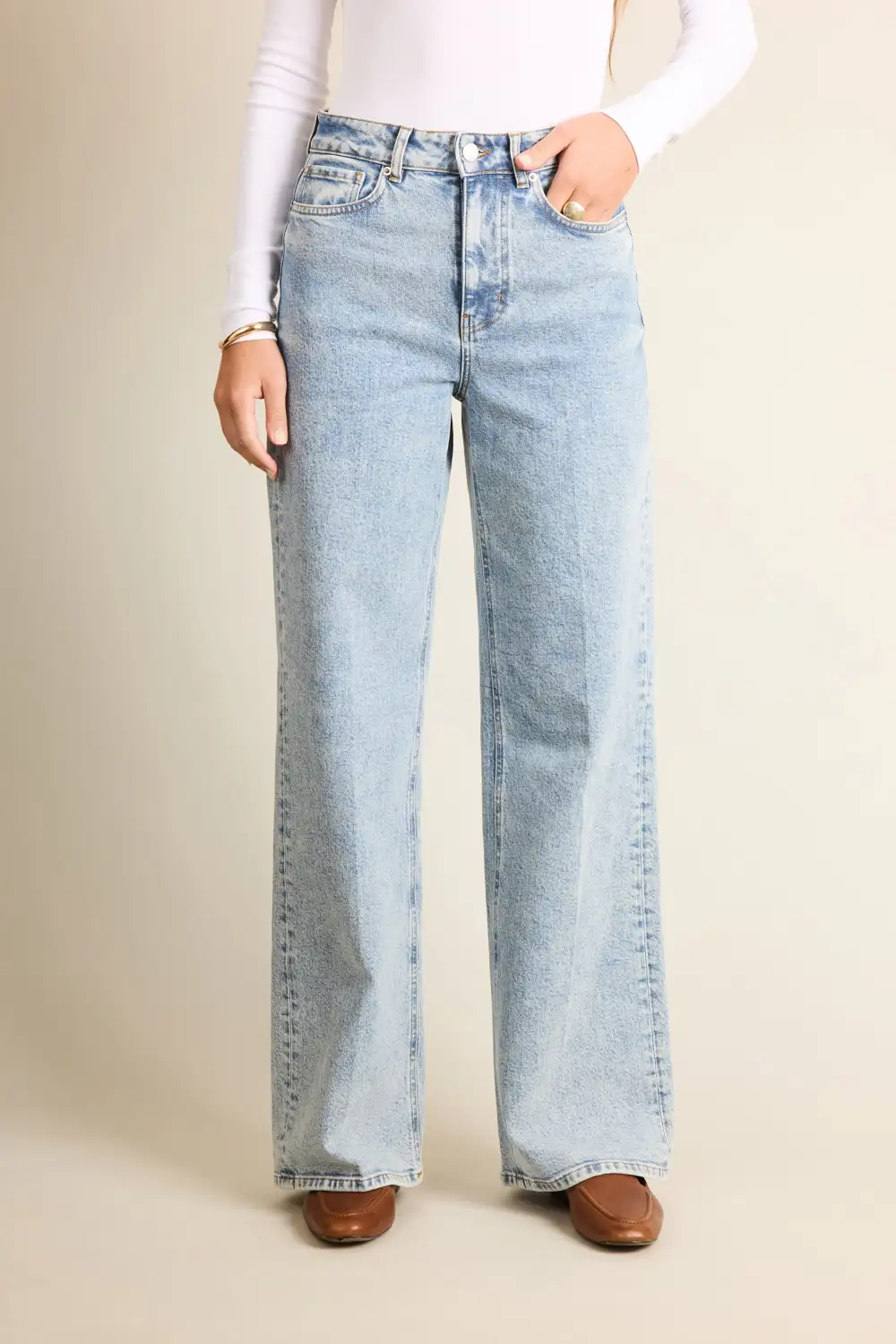 Women's Classic Slim Straight High Waist Jeans