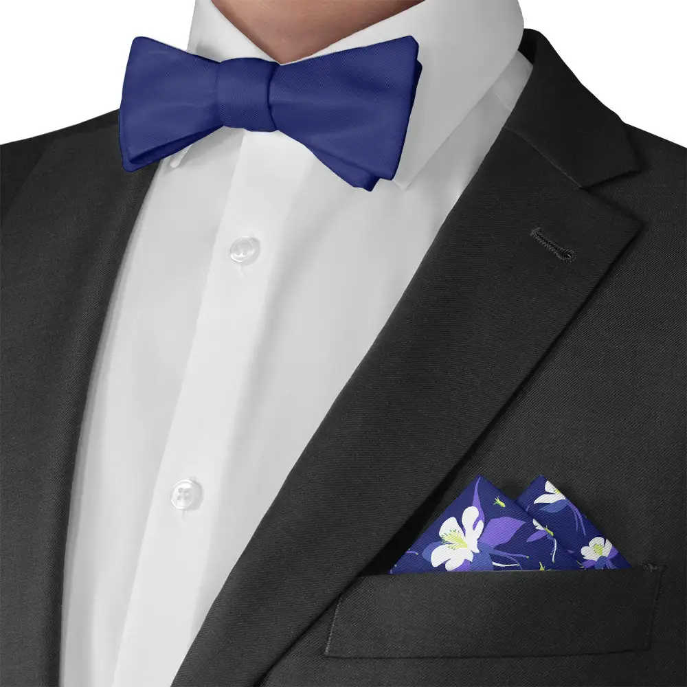 Understated Polished Floral Pocket Square