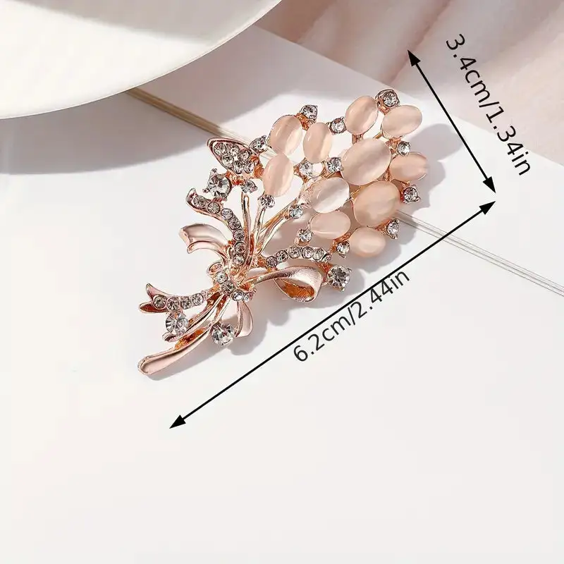 Floral Bouquet Decorative Brooch