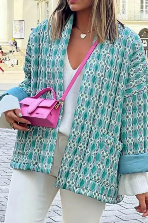 Floral Textured Jacket