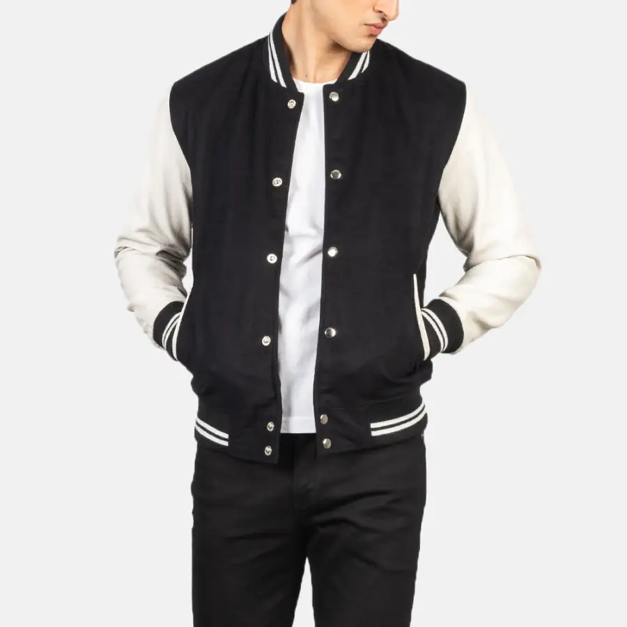 Men's Modern Varsity Jacket