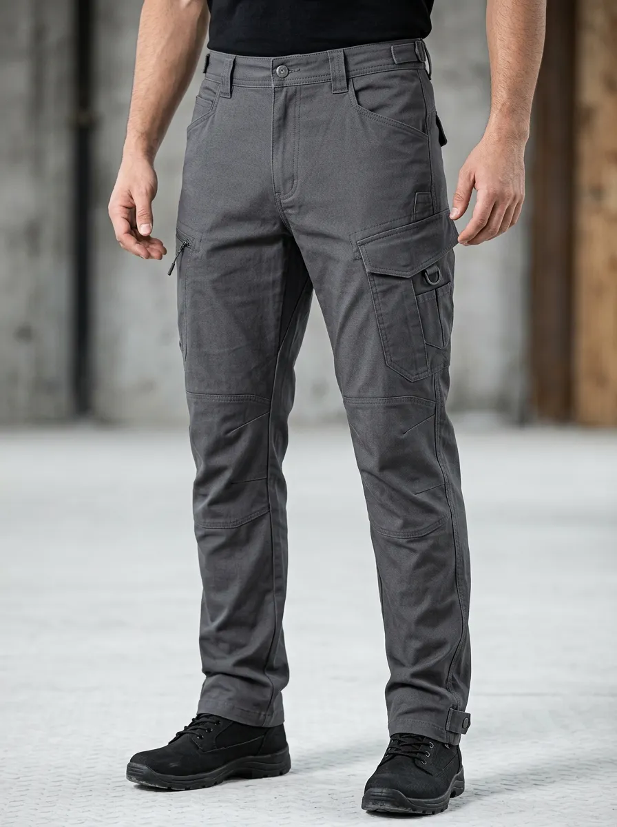 Men's Tactical Multi Pocket Pants 8