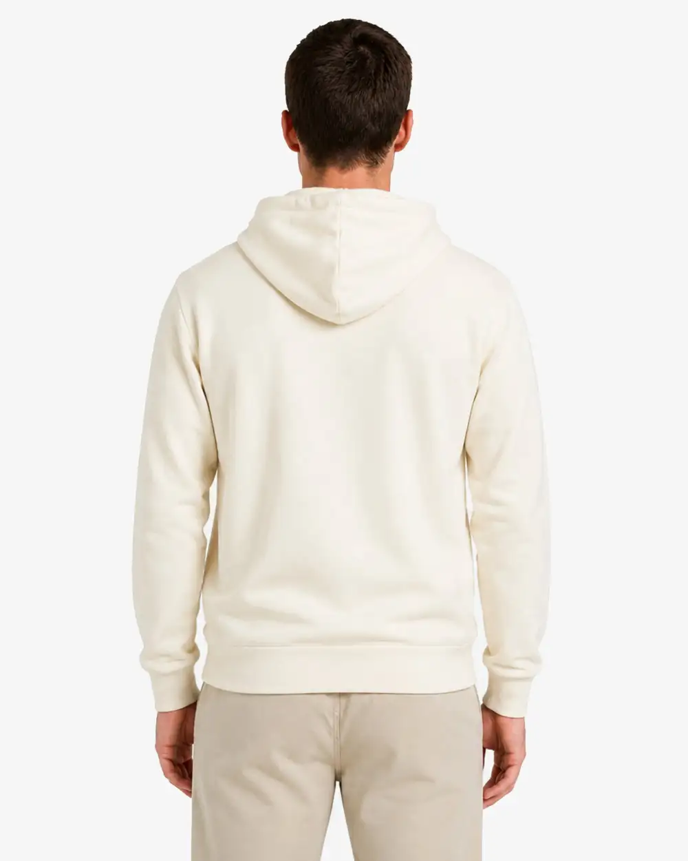 Relaxed Layer Pullover Hooded Sweatshirt