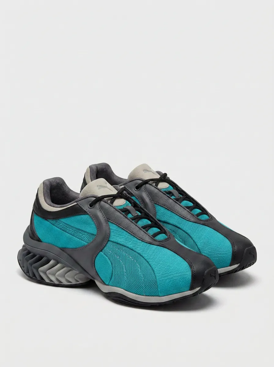 Unisex Sneaker Enthusiast Grey Mesh Sport Shoe