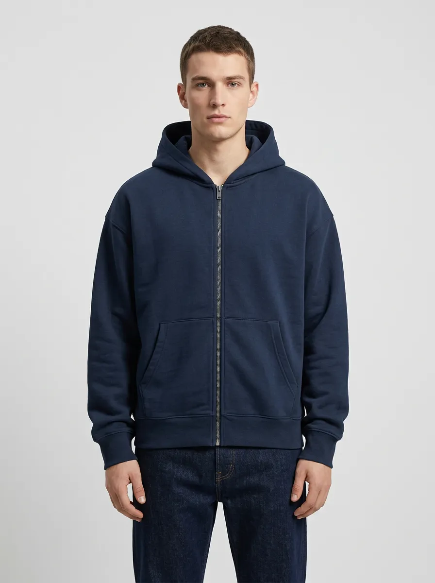 Men's Zip Front Hoodie
