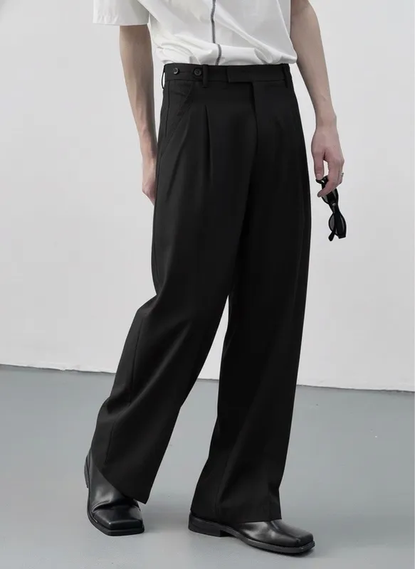 Tailored Pleated Pants