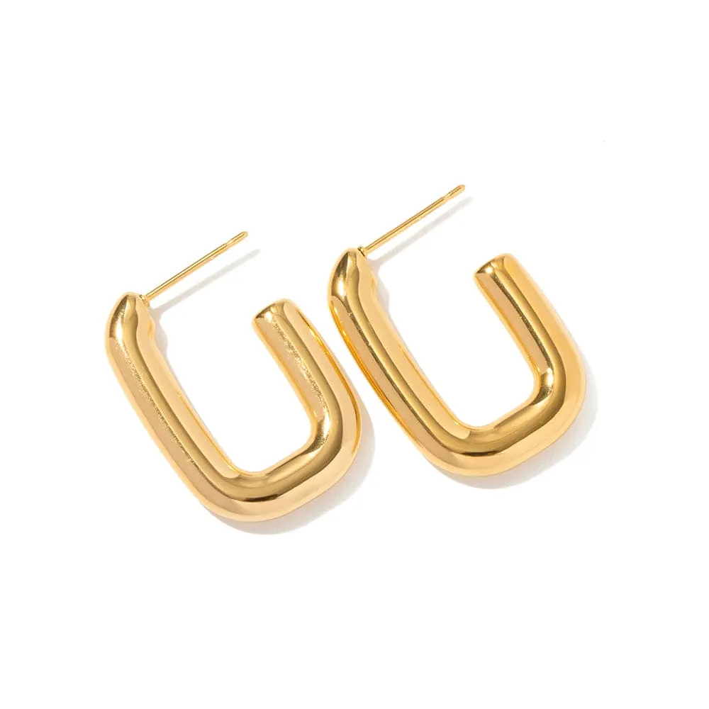 Classic Rectaloop Earrings