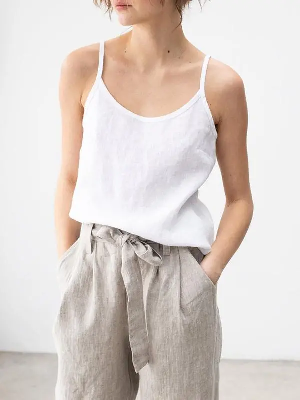 Modern Linen Top