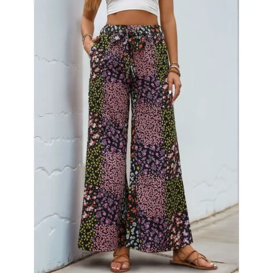 High Rise Wide Leg Pants