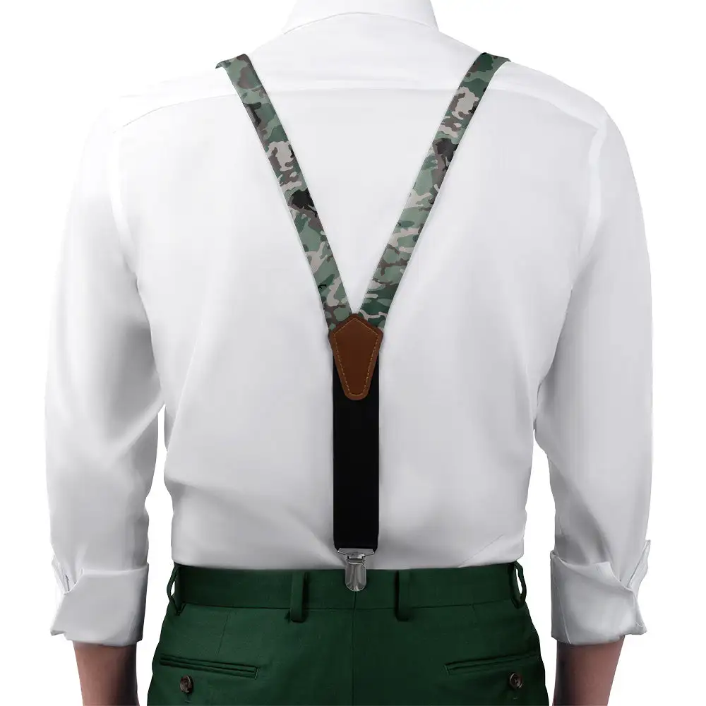 Camo Theme Suspenders