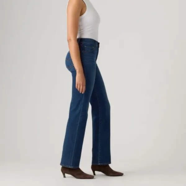 Polished Straight-Leg High-Rise Women's Jeans