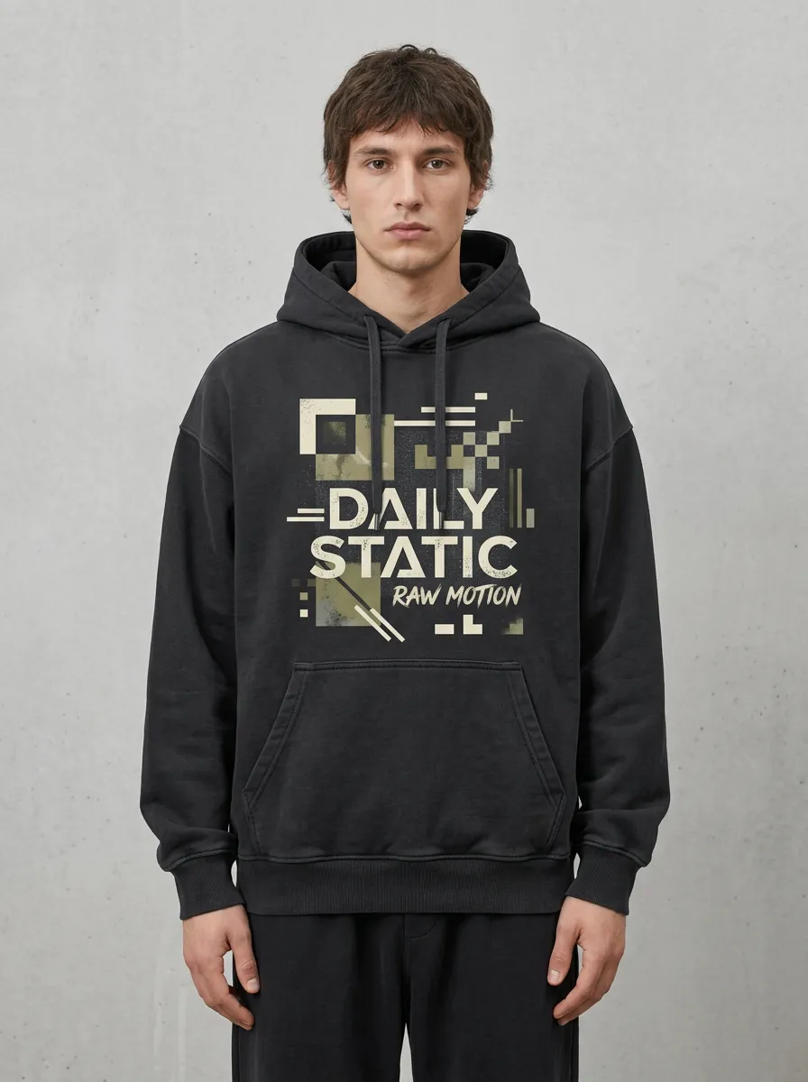 Geometric Geometric Men's Graphic Hoodie