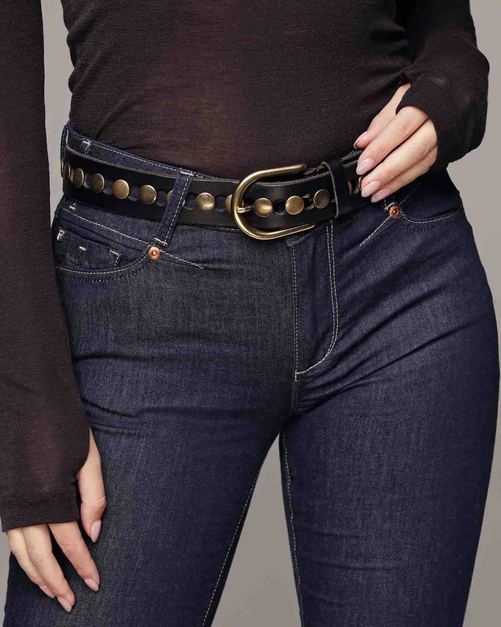 Studded Western Waist Belt