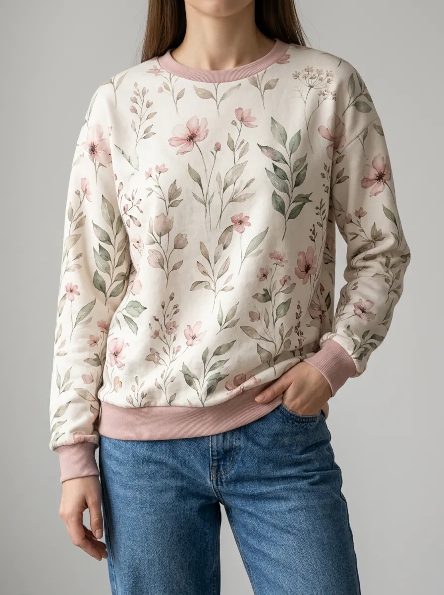 Relaxed Easy Wear Sweatshirt