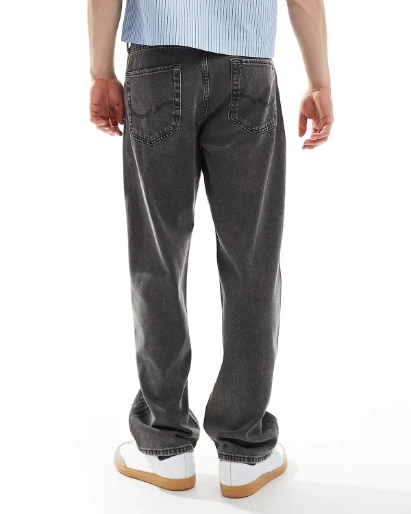 Baggy Jean In Washed Grey