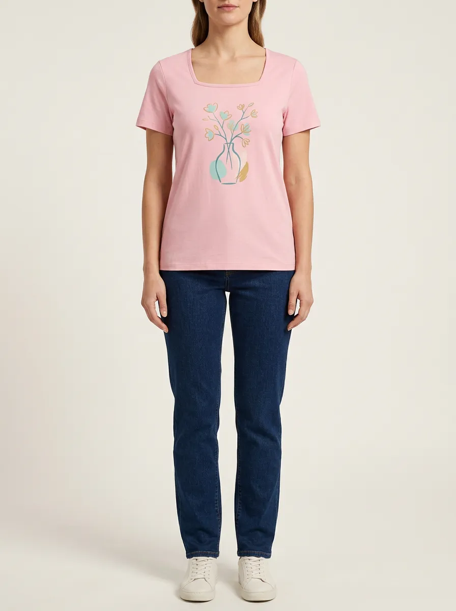 Women's Graphic-Print T-Shirt