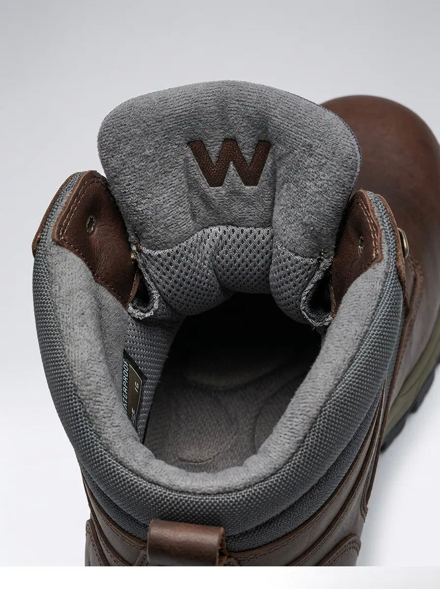 Heavy-Duty-Look Outdoor Men's Waterproof Work Boots