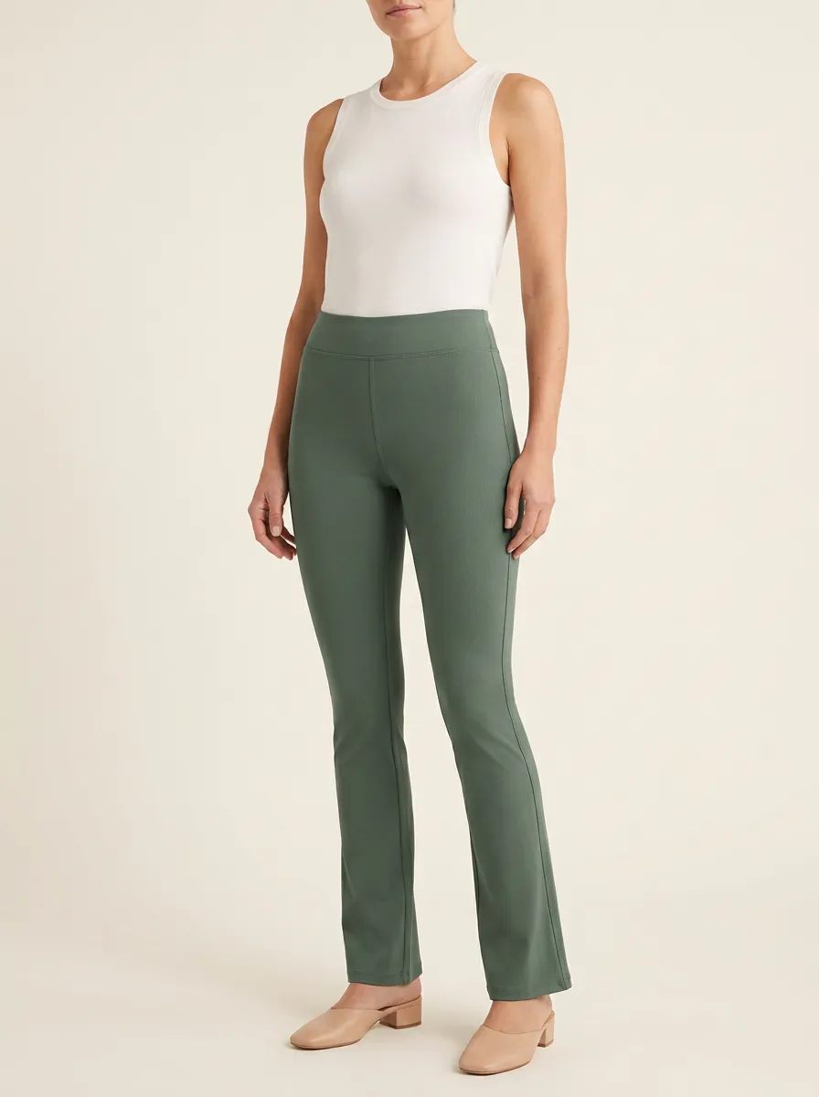 High-Stretch Mid-Rise Mid-Rise Stretch Pants