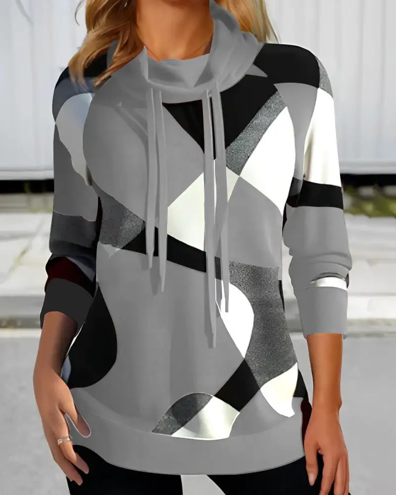 Relaxed Open Front Hoodie