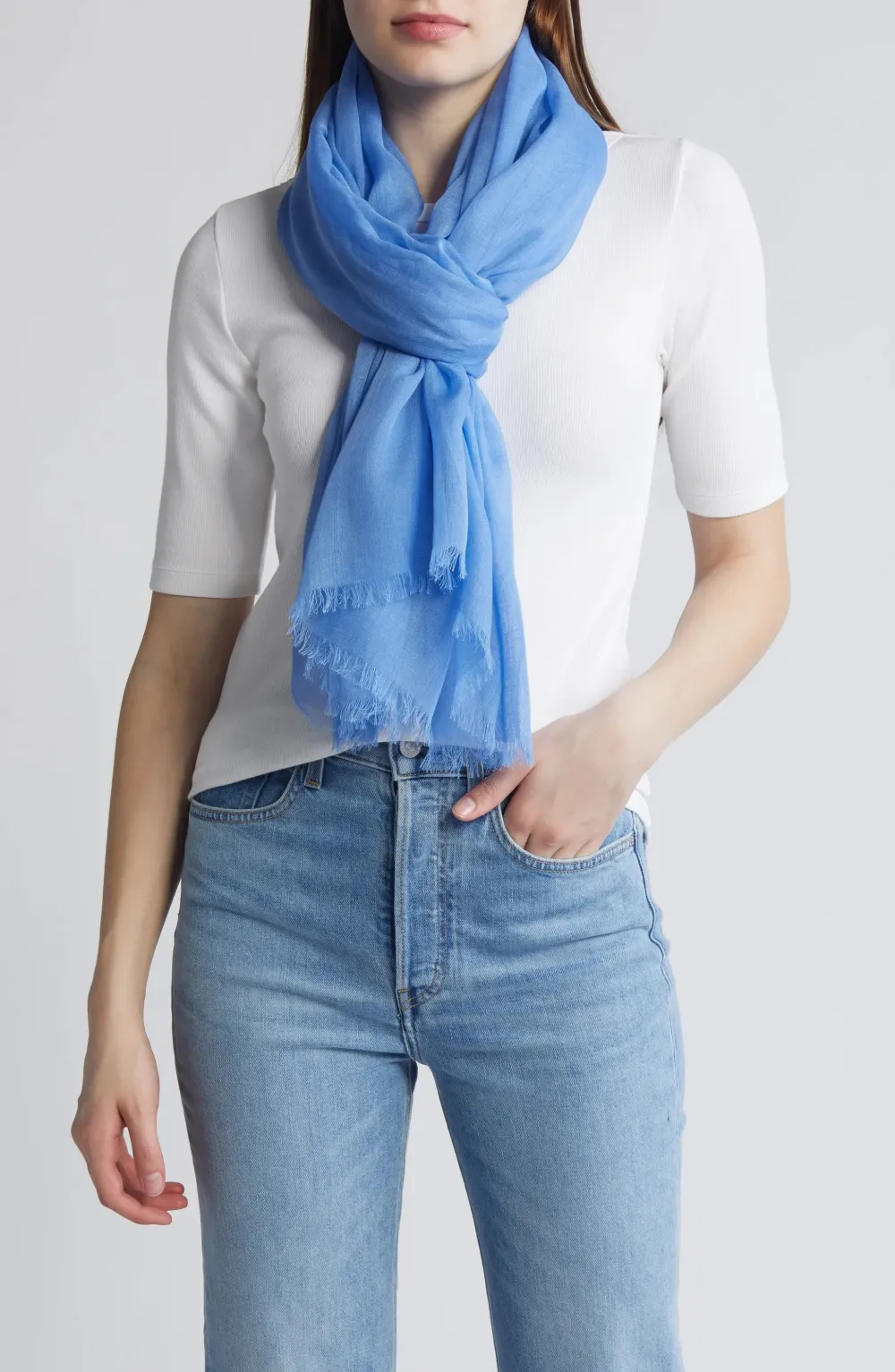 Modal & Silk Scarf