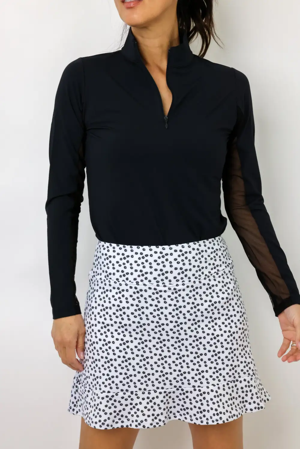 Ruffle Detail Top