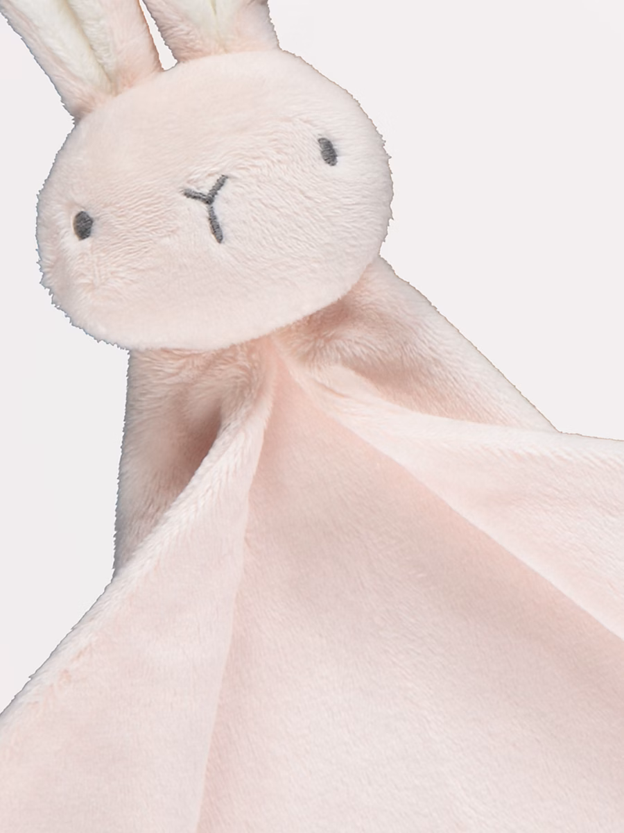 Pink Bunny Comforter detail 1