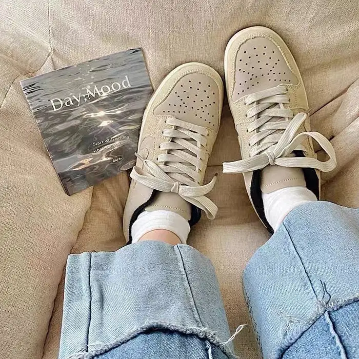 Beige Sneakers