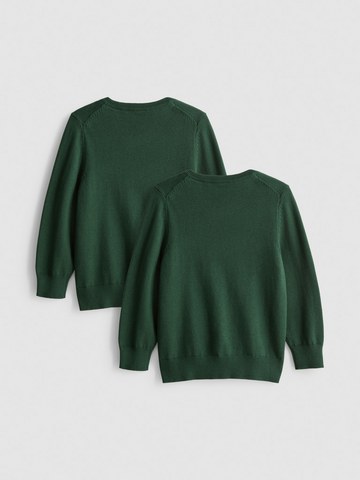 3-7yrs | 2pk Unisex Cotton Rich V-Neck School Jumpers detail 3