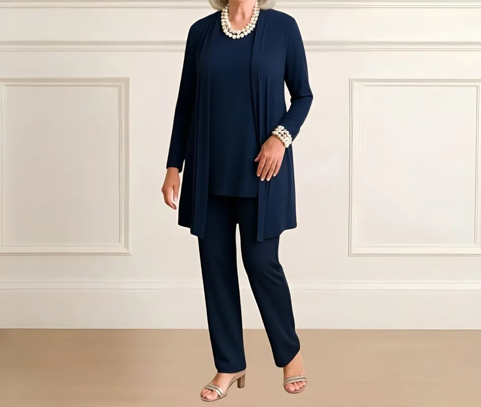 Cardigan Top & Pants Set