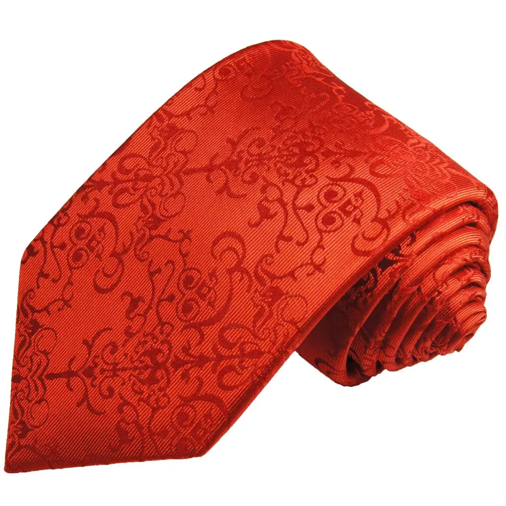 Refined Silk Vine Pattern Men's Necktie With Pocket Square
