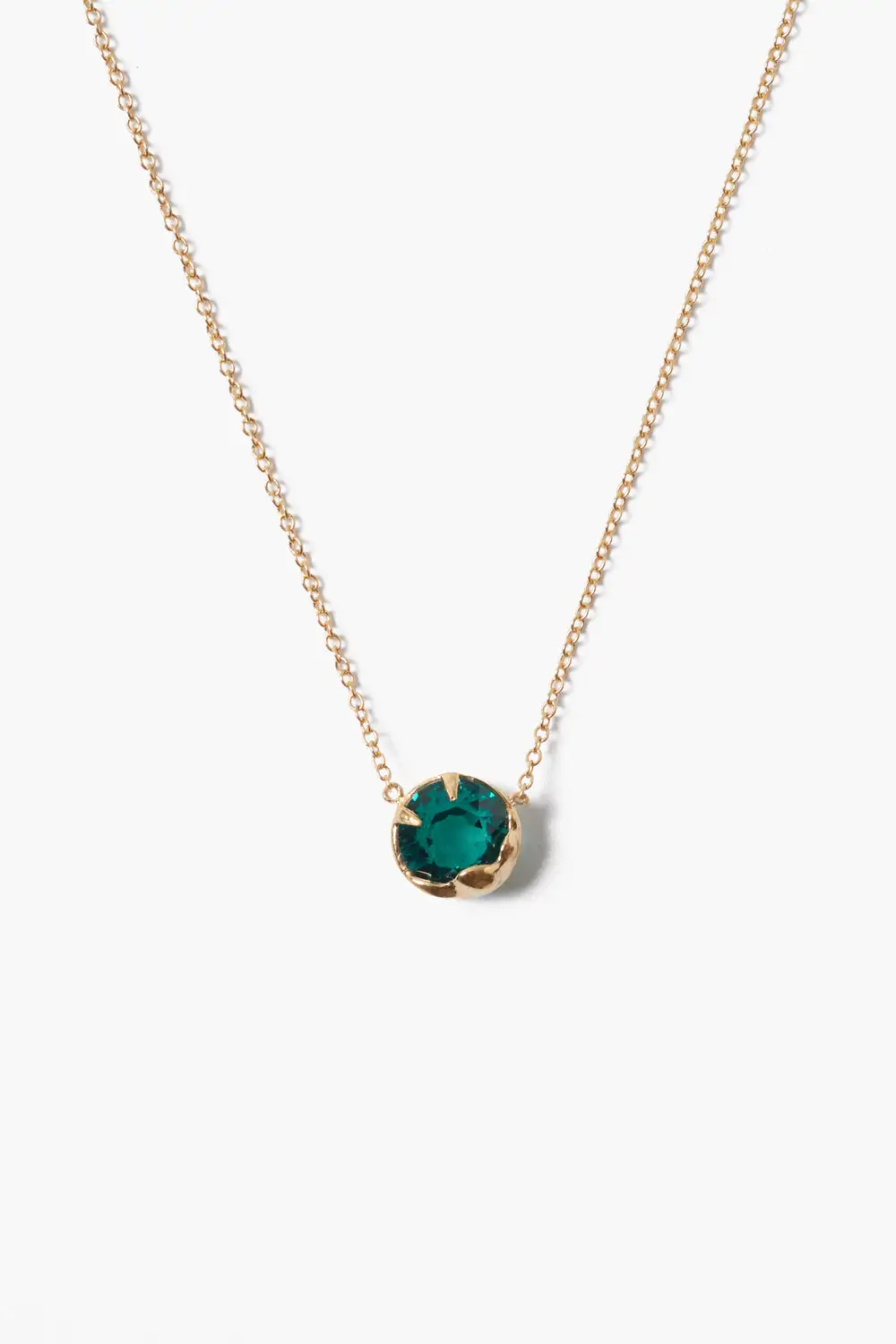 Crystal Accent Pendant Necklace