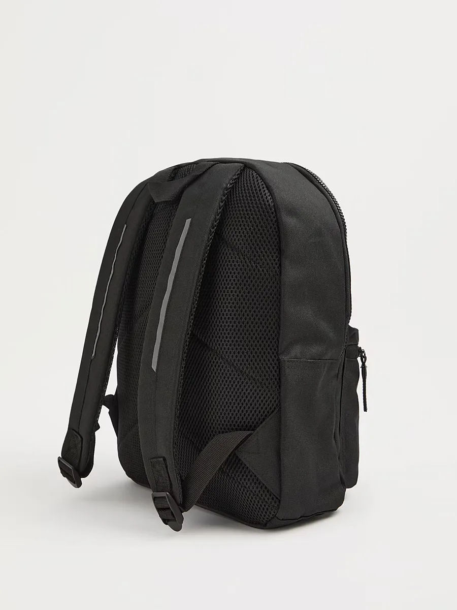 Black Reflective Backpack