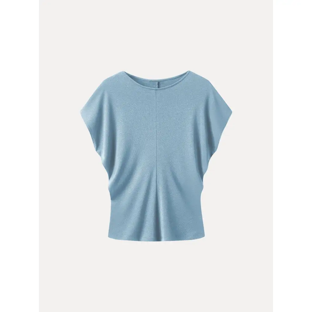 Round Neck Relaxed Summer Top