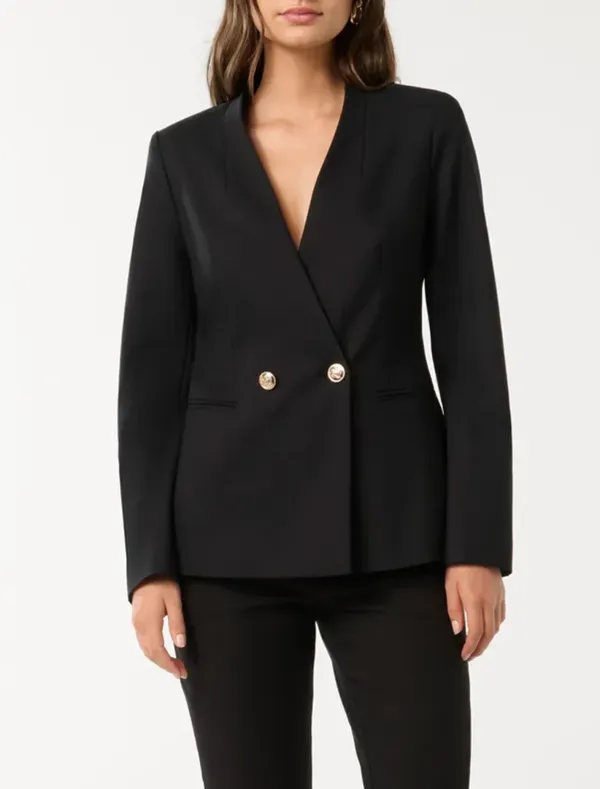 Double-Breasted Blazer