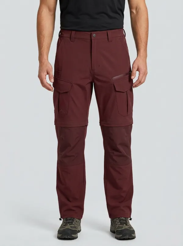 Men's Canyon Rugged Multi-Pocket Waterproof Zip-Off Tactical Cargo Pants