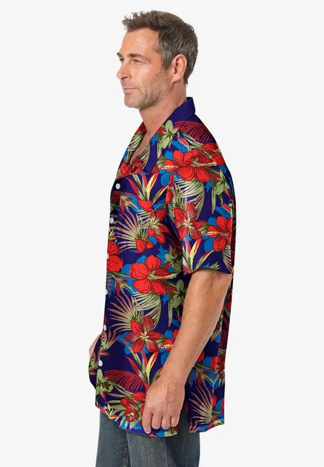 Printed Camp Shirt