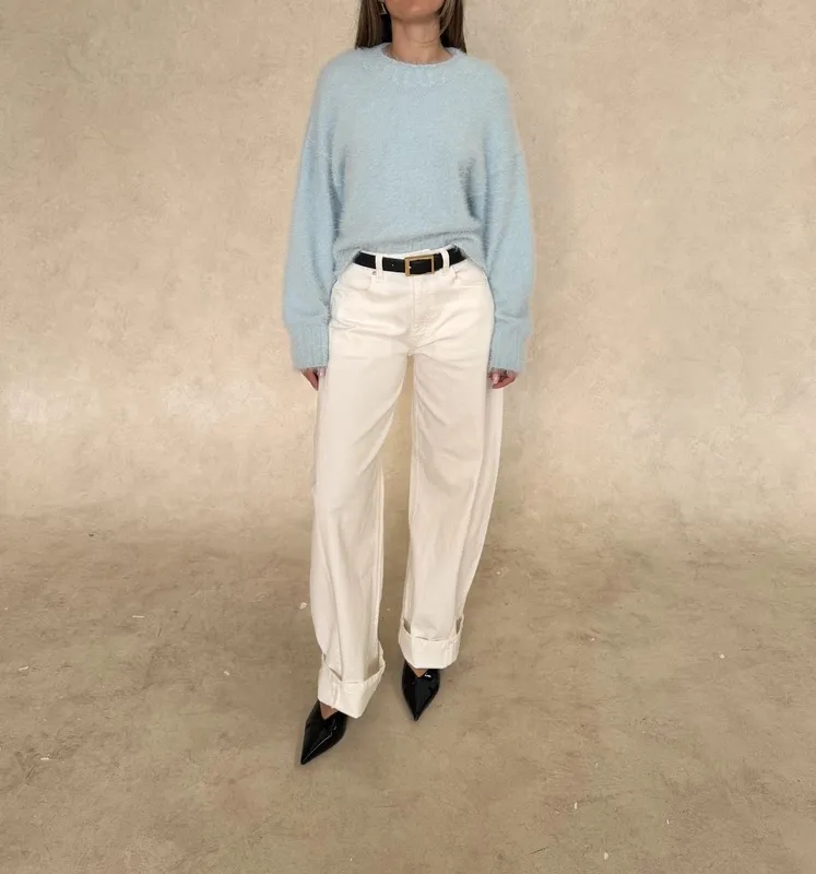 Blue Crewneck Sweater