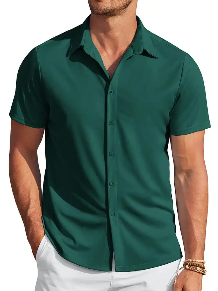 Casual Wrinkle Free Stretch Shirt