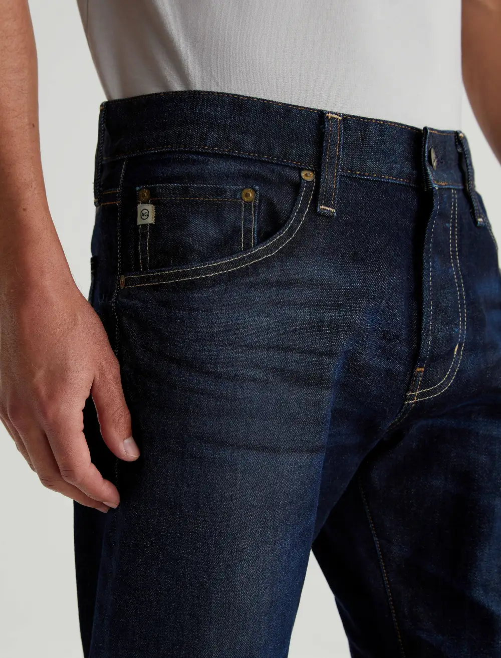 Men's Tailored Slim Selvedge Twill Jeans