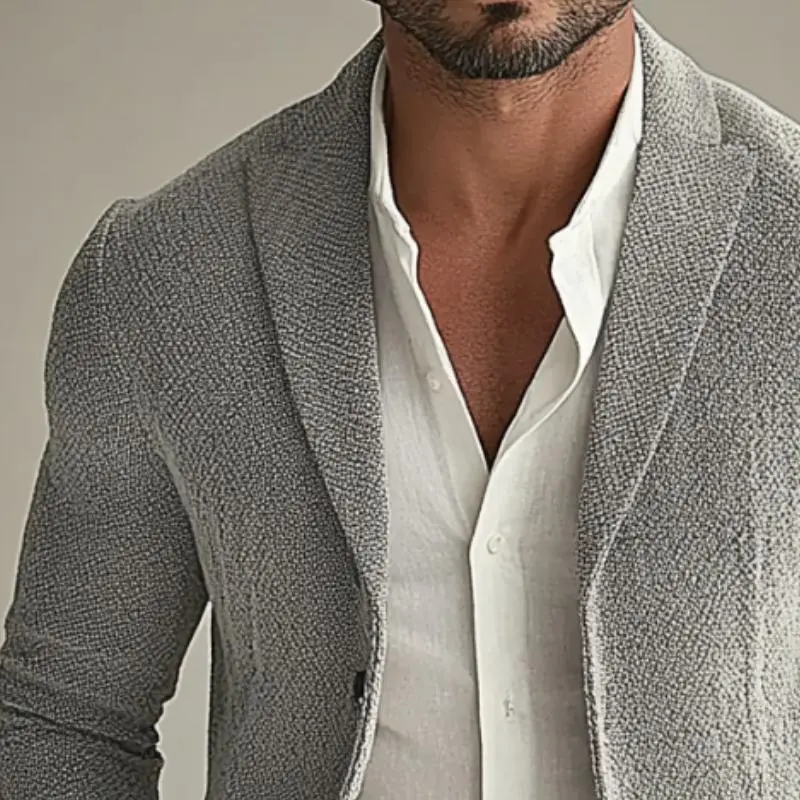 Collared Rugged Pocket Jacket