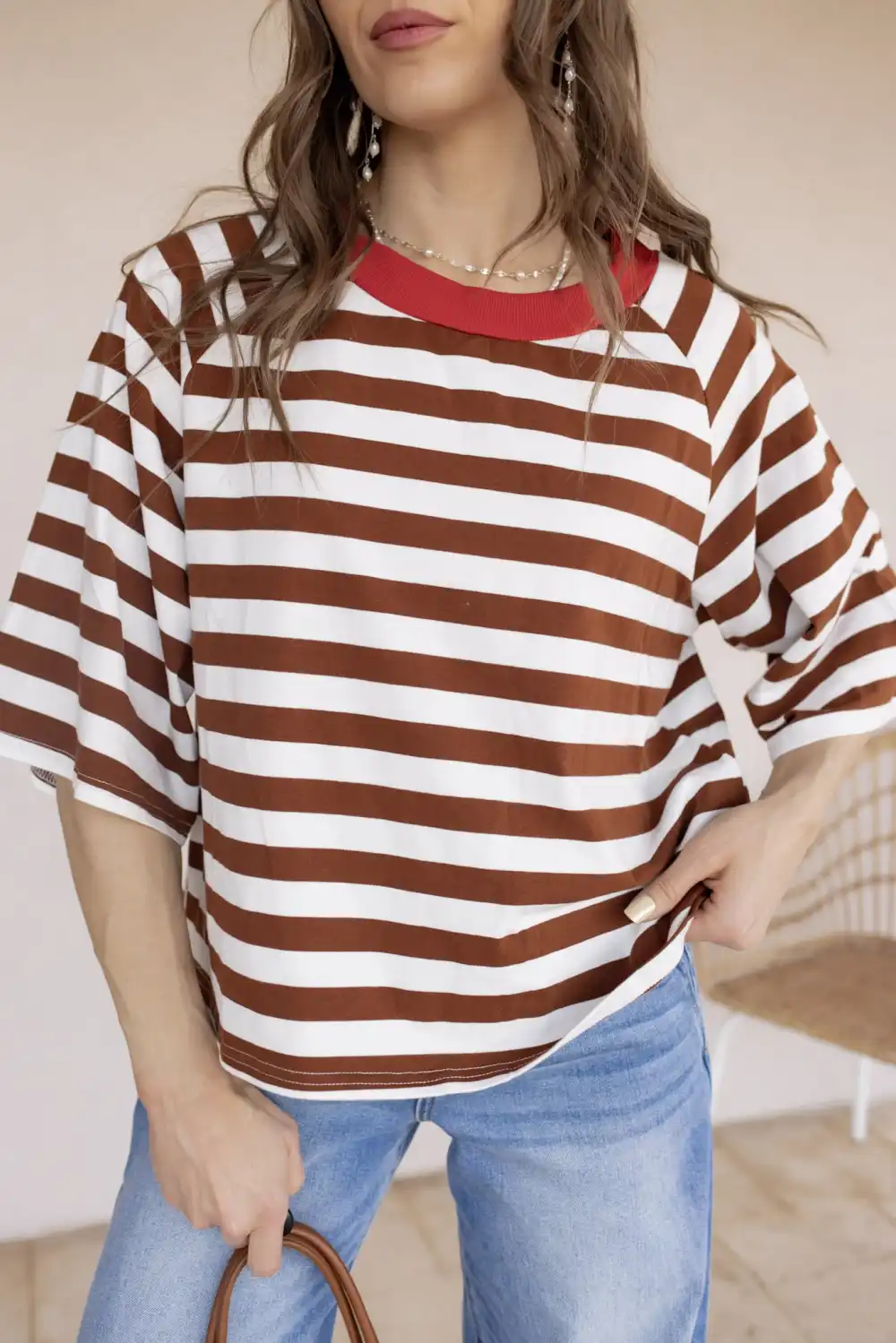 Cozy Striped Cozy T-Shirts