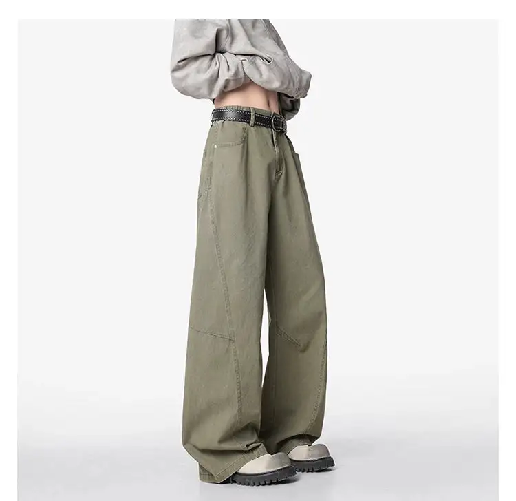 Workwear Ultra-Wide Faded Jeans